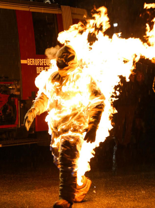 stunt man fire 1